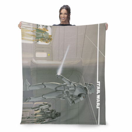 Star Wars Stormtrooper Concept Silk Touch Throw Blanket