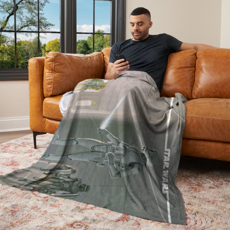 Star Wars Stormtrooper Concept Silk Touch Throw Blanket