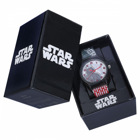 Star Wars Darth Vader Analog Watch with Printed Straps