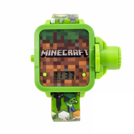 Minecraft Characters LCD Digital Watch with Projector