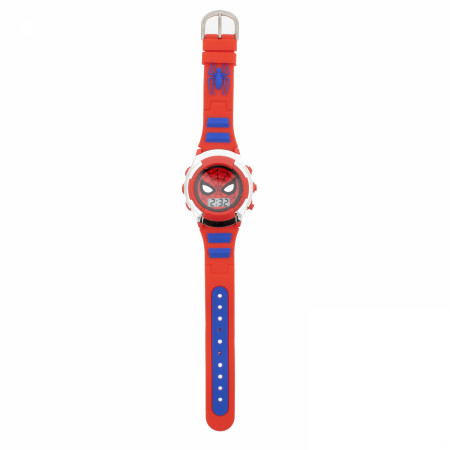 Spiderman Kids LCD Flashing Watch