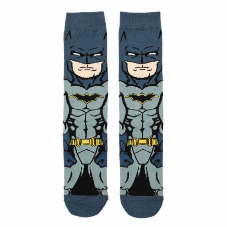 Batman Rebirth 360 Character Crew Socks with Cape