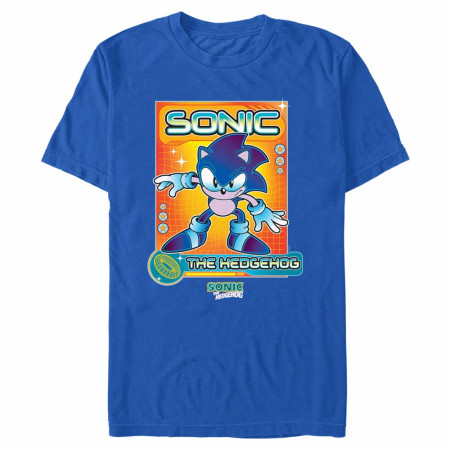 Sonic Waves Royal Blue T-Shirt