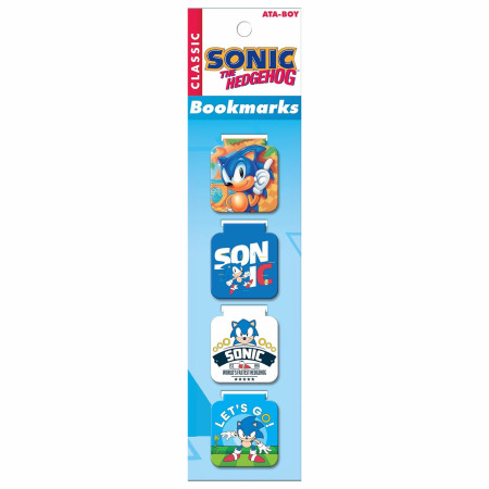 Sonic the Hedgehog Magnetic Bookmark Set