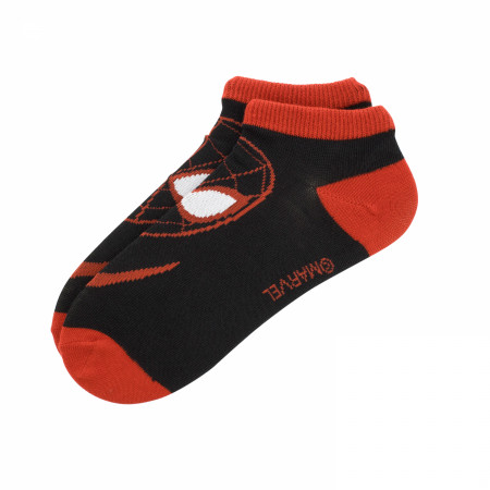 Spider-Man and Miles Morales Women's 5-Pair Pack of Low Cut Socks