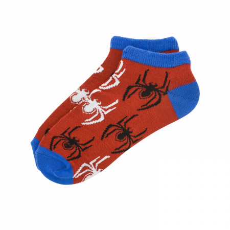 Spider-Man and Miles Morales Women's 5-Pair Pack of Low Cut Socks