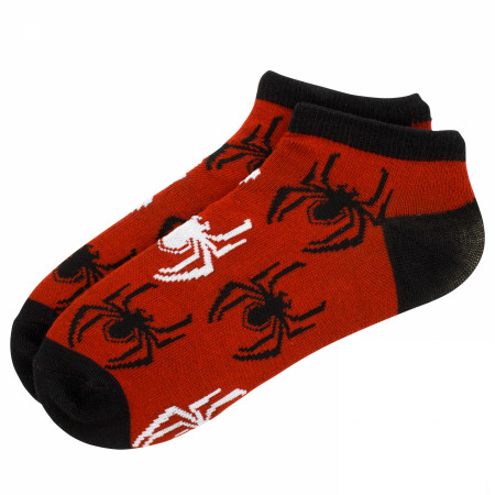 Spider-Gwen and Miles Morales Women's 5-Pair Pack of Low Cut Socks