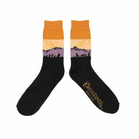 Lord of the Rings Mixed Art 5-Pair Pack of Crew Socks