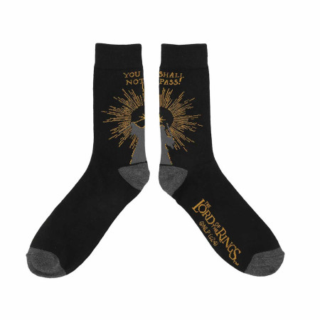 Lord of the Rings Mixed Art 5-Pair Pack of Crew Socks