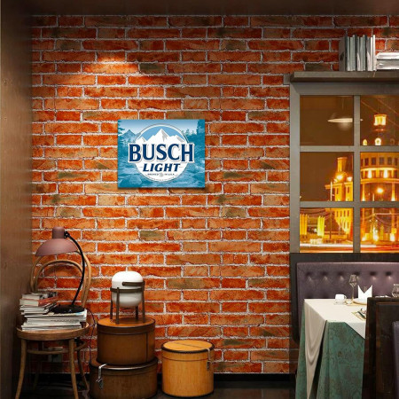 Busch Light Beer Label Tin Sign