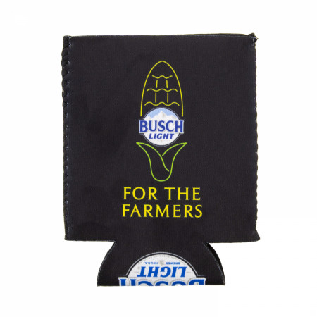 Busch Light For the Farmers Black Can Cooler