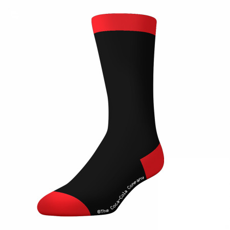 Coca-Cola Logo Adult Crew Socks 3-Pack