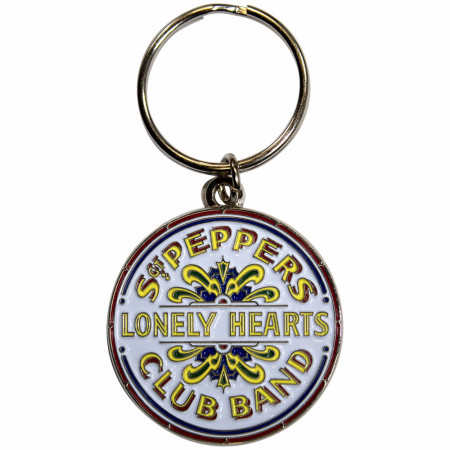 The Beatles Sgt. Pepper Enamel Keychain