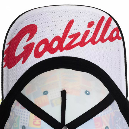 Godzilla vs Mechagodzilla Underbill Art Snapback Hat