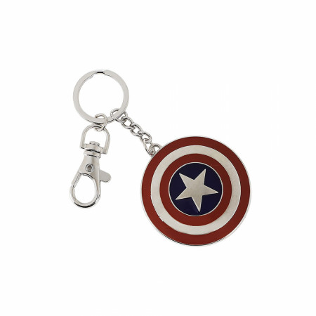 Captain America Domed Vibranium Shield Keychain