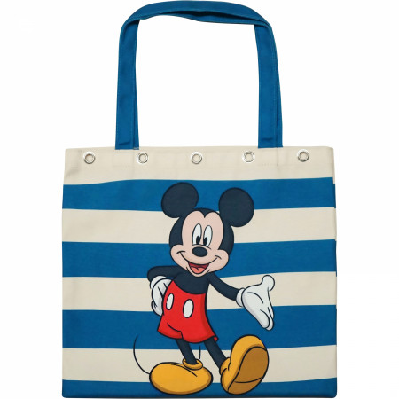 Mickey Mouse Blue and White Tote Bag