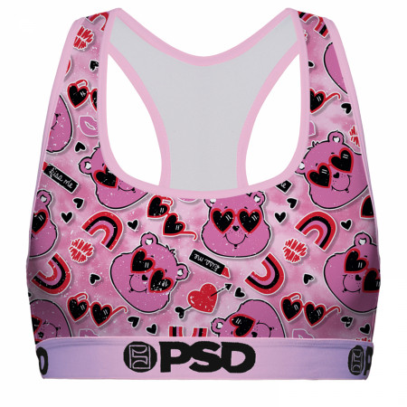 Care Bears Lipstick Rainbows PSD Sports Bra