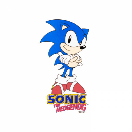 Sonic the Hedgehog Crossed Arms Vinyl Sticker