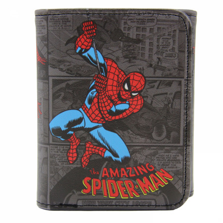 Spider-Man in Action Trifold Wallet