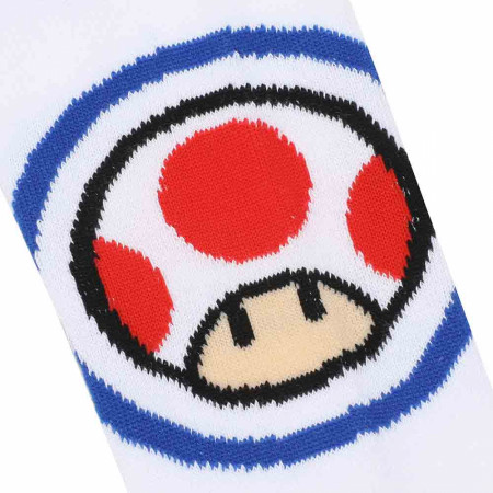 Super Mario Bros. Icons Colorblock 5-Pack Casual Knit Socks