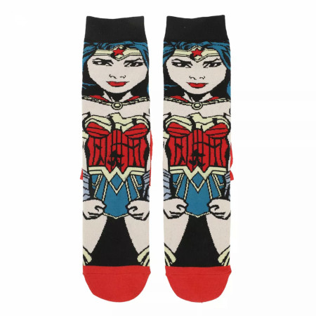 Wonder Woman 360-Print Socks with Cape