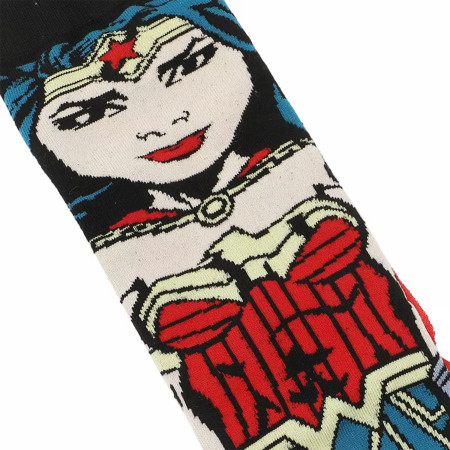 Wonder Woman 360-Print Socks with Cape