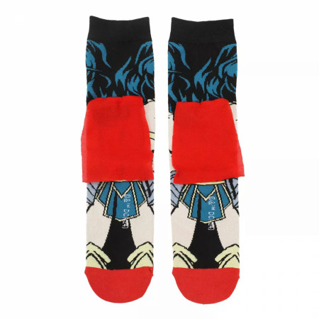 Wonder Woman 360-Print Socks with Cape