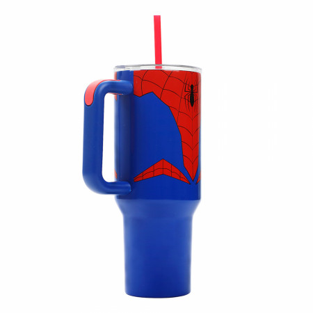 Spider-Man Spidy's Suit 40oz. Stainless Steel Tumbler with Straw