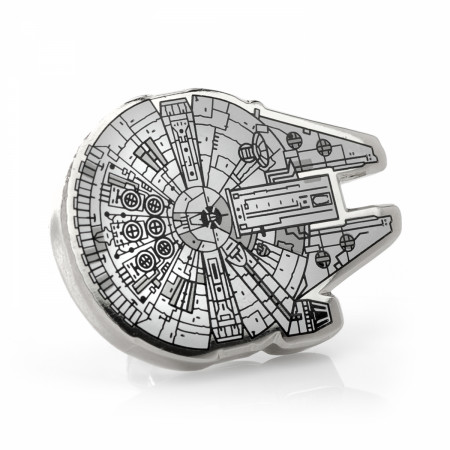 Star Wars Millennium Falcon Blueprint Lapel Pin