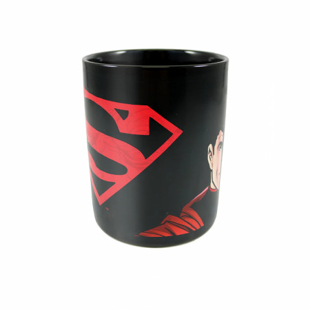 Superman Papercut Comic Morphing Mugs Heat-Change 16oz Mug