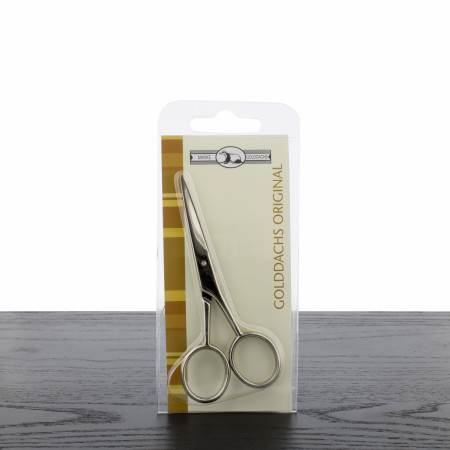 Gold Dachs Nickel Plated Beard Scissors, 3.94"