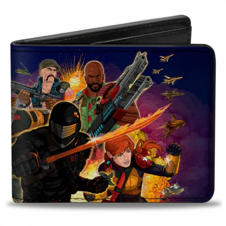 GI Joe Universe Agents Explosion Bi-Fold Wallet