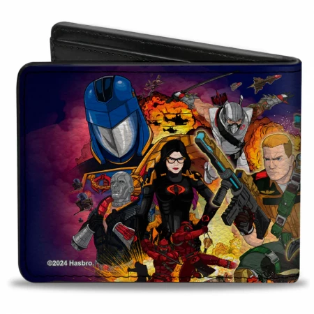 GI Joe Universe Agents Explosion Bi-Fold Wallet