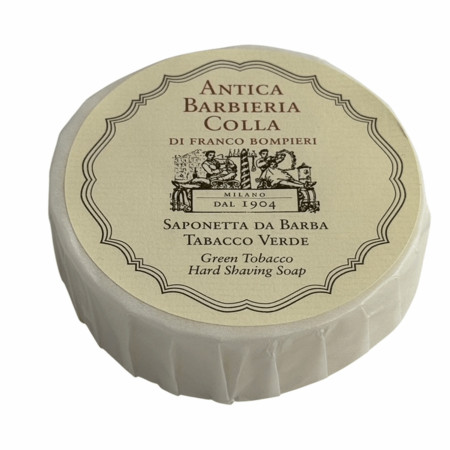 Product image 1 for Antica Barbieria Colla Green Tobacco Hard Shaving Soap, 4.4 oz.