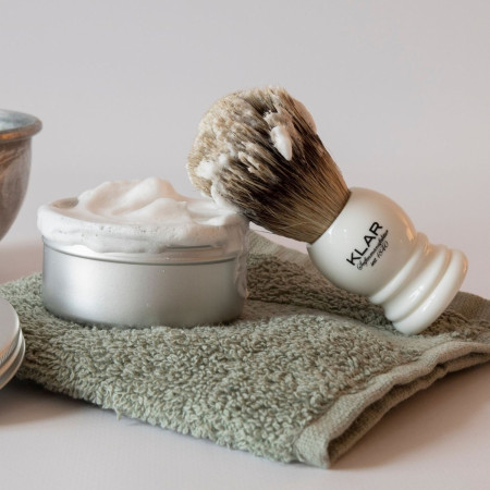 Product image 4 for KLAR Shaving Soap - Sandalwood, 110 gm