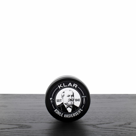 Product image 0 for KLAR Shaving Soap - Activated Charcoal, 110 gm