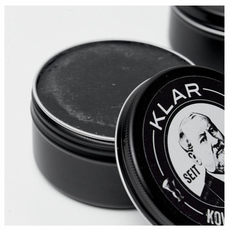 Product image 3 for KLAR Shaving Soap - Activated Charcoal, 110 gm