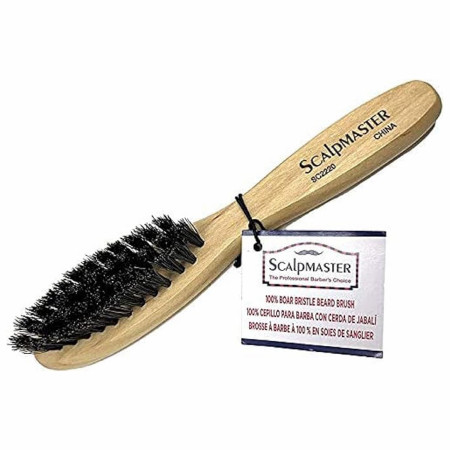 Product image 2 for Burmax Scalpmaster Boar Bristle Beard Brush