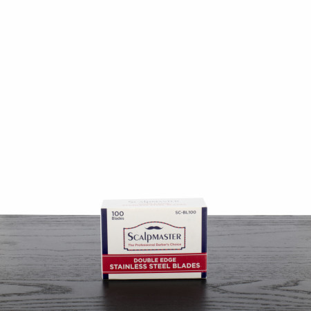 Product image 0 for Burmax Scalpmaster Double Edge Stainless Steel Razor Blades, 100-ct