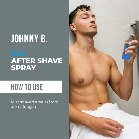 Product image 6 for Johnny B P.M. After Shave Spray, 3.3 oz.