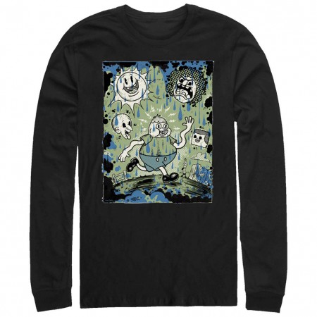 Clarance Clarence Strut Black Long Sleeve T-Shirt