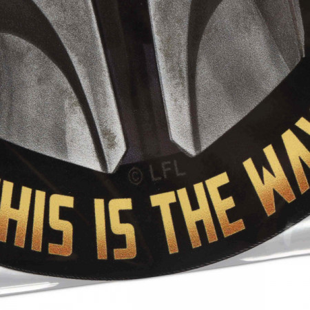 Star Wars The Mandalorian This is the Way Vinyl Magnet