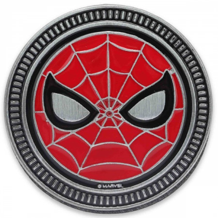 Spider-Man Mask Adhesive Metal Car Emblem