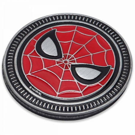 Spider-Man Mask Adhesive Metal Car Emblem