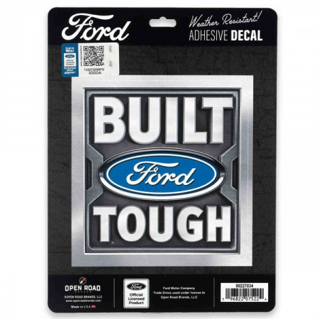 Ford Built Tough Graphic Vinyl Decal