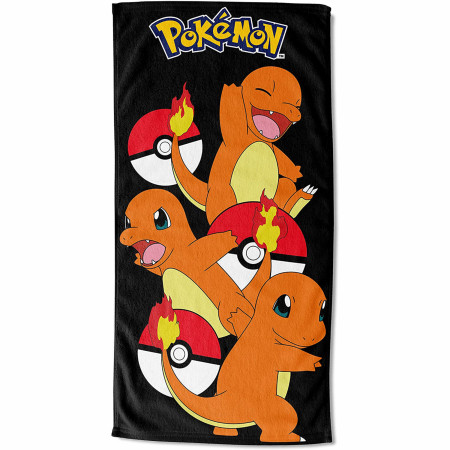 Pokemon Hot Charmander 30"x60" Beach Towel