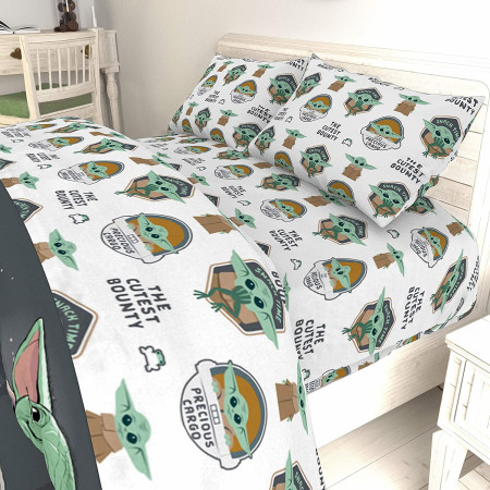 Star Wars The Mandalorian The Child Queen Sheet Set