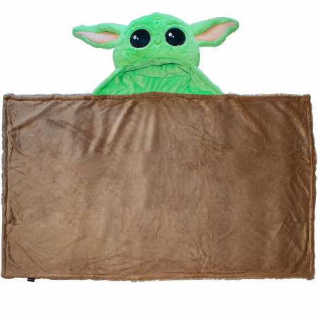 Star Wars The Mandalorian The Child Hooded Blanket