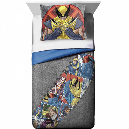 X-Men Mutants Twin Comforter and Sham Set
