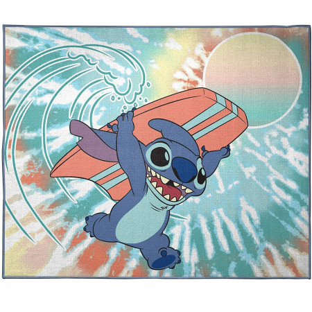 Disney Lilo & Stitch Catching Waves Room Rug